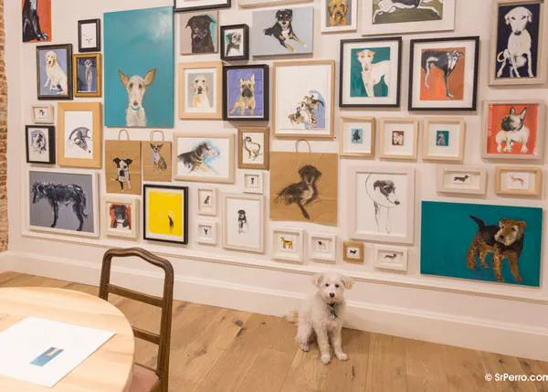 Un perro al día, A dog a Day: maravilloso libro de retratos caninos de la pintora Sally Muir