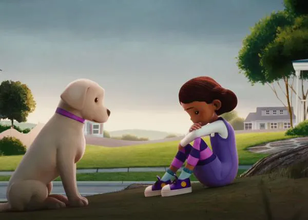 Lucy, un cortometraje sobre los perros que completan vidas humanas rotas por el dolor o el estrés