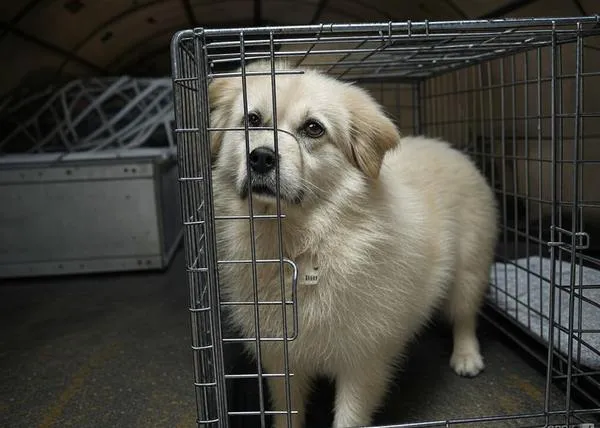 Otro ejemplo más de porqué es tan poco recomendable que los perros viajen en la bodega del avión