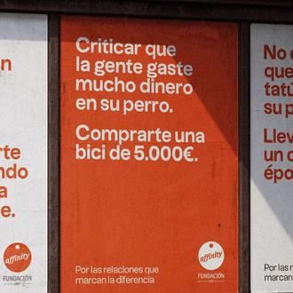 Genial campaña de Putos Modernos para Fundación Affinity, la ironía …