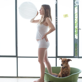 El genial time-lapse de un embarazo en una familia con …