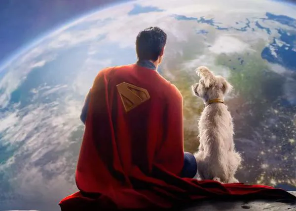 Primer trailer de Superman con un  gran protagonista canino: Krypto, inspirado en el perro adoptado de James Gunn