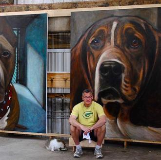 5.500 cuadros de perros sacrificados, 5.500 retratos para …