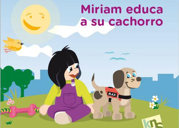 Un cuento ilustrado enseña a los niños cómo educar y tratar a los cachorros
