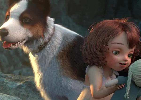 Anna, un bello y premiado corto de animación sobre una niña salvada por un puma y un perro