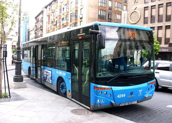 Viajar en autobús de la EMT con perro en Madrid
