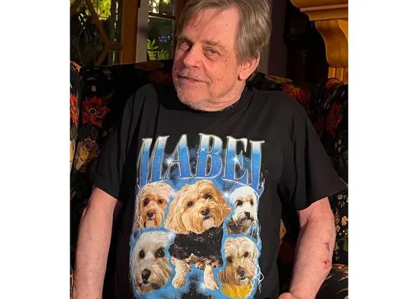 Los amores perros del actor Mark Hamill: felicidad, paz, buen rollo, terapia y mucho más