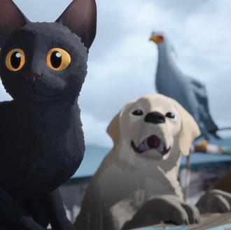 Flow, la peli de animación protagonizada por un gato negro …